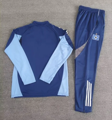 25-26 Hamburger High Quality Half Pull Tracksuit