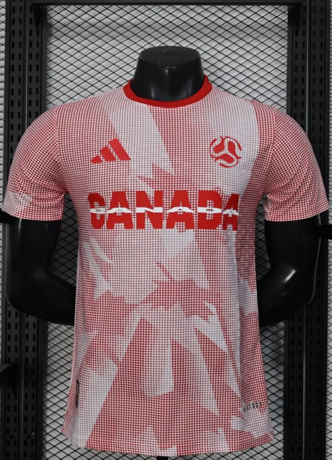 2026 Canada World Cup Culture Promotion Player Version Training shirts