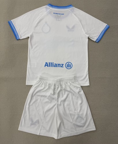 25-26 Club Brugge Away Kids Soccer Jersey