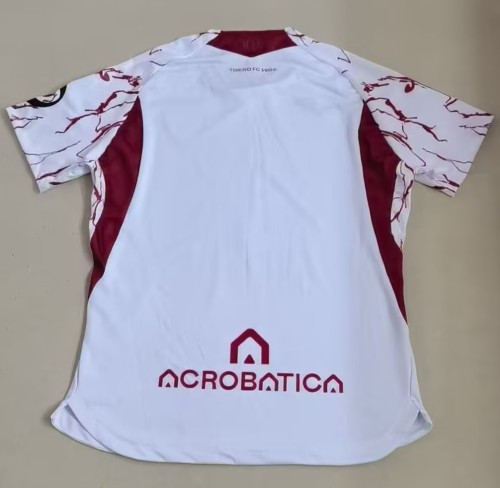 25-26 Torino Away Fans Soccer Jersey