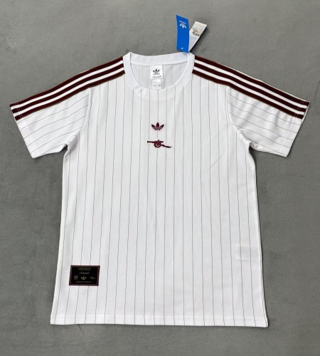 25-26 ARS White Casual Special Edition Fans Soccer Jersey