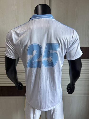 2025 AD Oasis Joint Edition #25 Light Blue Player Version Polo Short Sleeve
