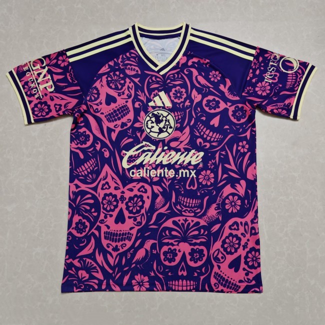 25-26 Club America Purple All Saints' Day Soccer Jersey
