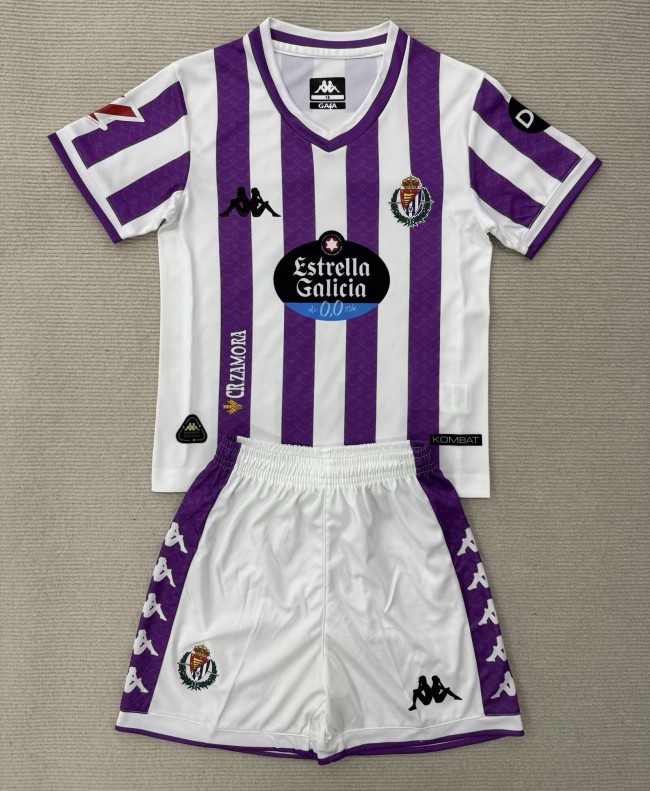 25-26 Real Valladolid Home Adult Suit