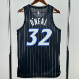 25-26 Magic O'NEAL #32 Black Top Quality Hot Pressing NBA Jersey (Trapeze Edition) 飞人版