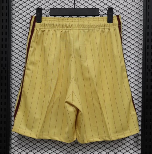 25-26 ARS Yellow Casual Version Player Version Shorts Pants