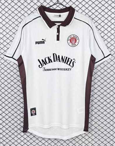 1999-2000 St. Pauli Home Retro Soccer Jersey