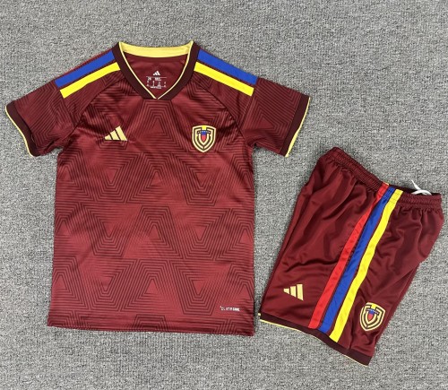 2026 Venezuela Home Kids Soccer Jersey
