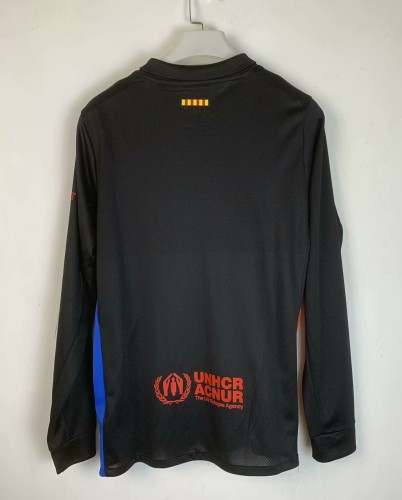 24-25 BAR Away Long Sleeve Fans Soccer Jersey