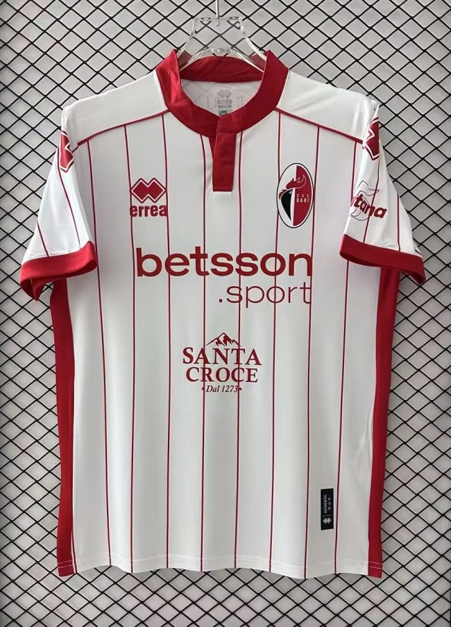 25-26 Bari Home Fans Soccer Jersey