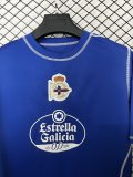 25-26 La Coruna Blue Special Edition Fans Soccer Jersey