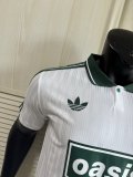 2025 AD Oasis Joint Edition #25 Green White Player Version Polo Short Sleeve