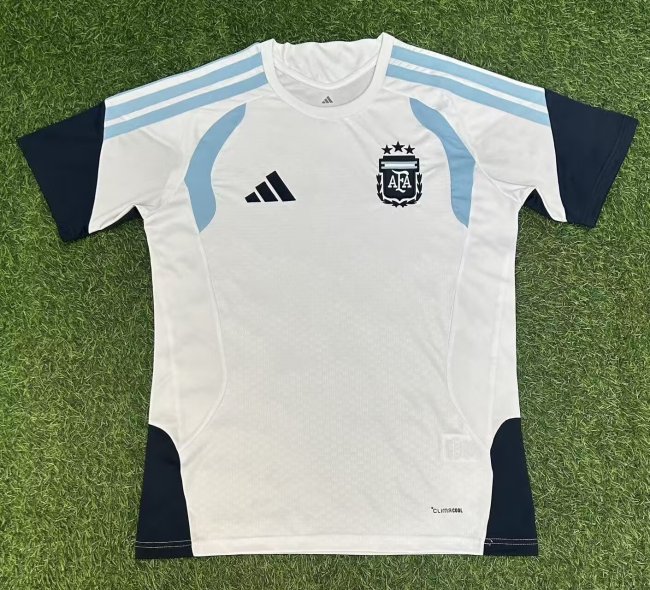 25-26 Argentina White Training Shirts
