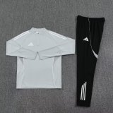 2025 AD Grey Half Pull Tracksuit 