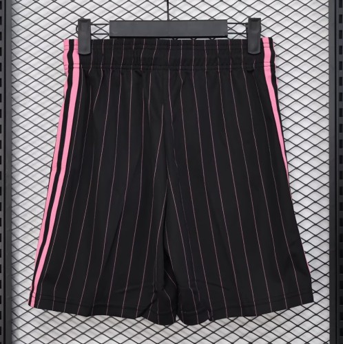 25-26 JUV Black Casual Version Player Version Shorts Pants