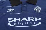 1999-2000 Man Utd Away Retro Kids Soccer Jersey
