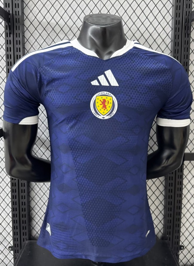 2026 Scotland Home Player Version Soccer Jersey