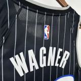 25-26 Magic WAGNER #22 Black Top Quality Hot Pressing NBA Jersey (Trapeze Edition) 飞人版