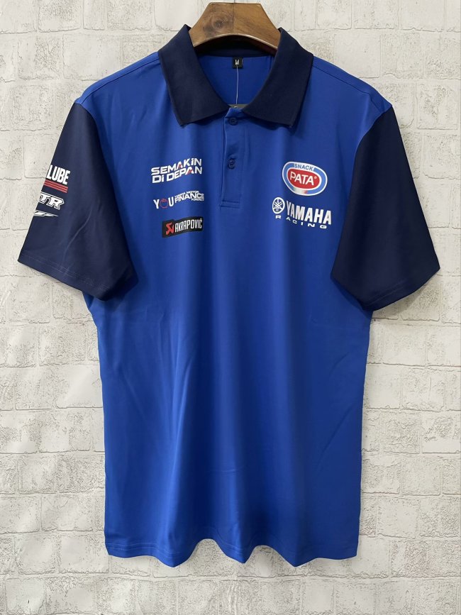 2025 F1 YAMAHA New Pattern Short Sleeve Racing Suit