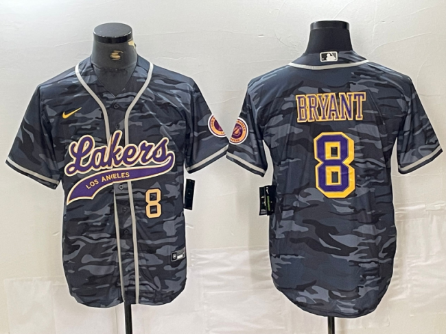2025 MLB Los Angeles Lakers New Pattern Jersey