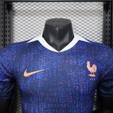 25-26 France Home Player Version Soccer Jersey