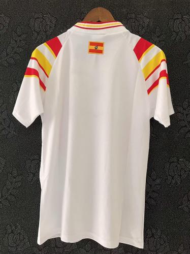 1996 Spain Away Retro Soccer Jersey