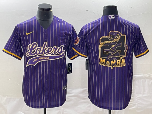 2025 MLB Los Angeles Lakers New Pattern Jersey