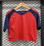 2026 Spain Home Women Cheerleading Short-sleeved (女)