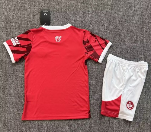 25-26 Kaiserslautern Home Kids Soccer Jersey