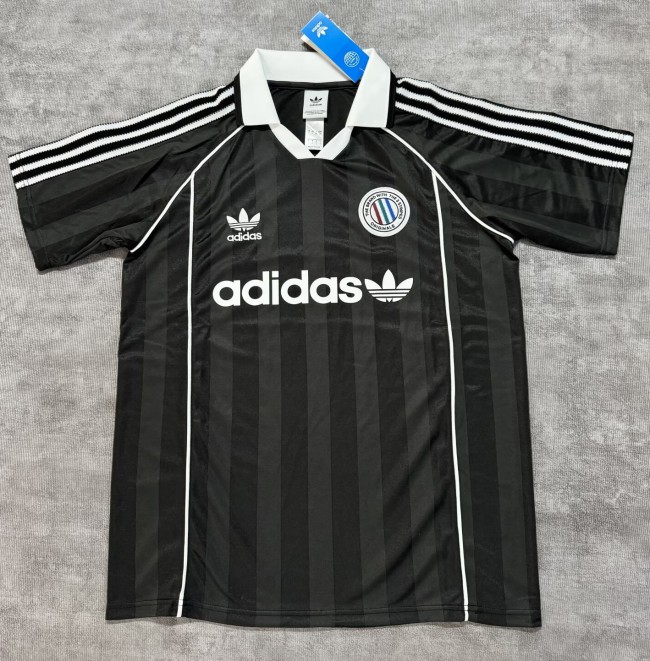 2025 AD Black Polo Short Sleeve