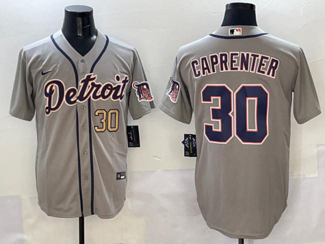 2025 MLB Detroit Tigers New Pattern Jersey