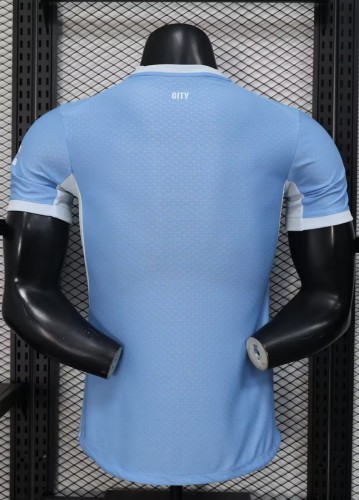 2026 Man City Home Player Version Soccer Jersey