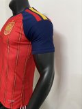 2026 World Cup Spain Home Player Version Soccer Jersey