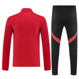 25-26 River Plate High Quality Half Pull Tracksuit