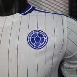 2026 Colombia White Casual Version Player Version Soccer Jersey