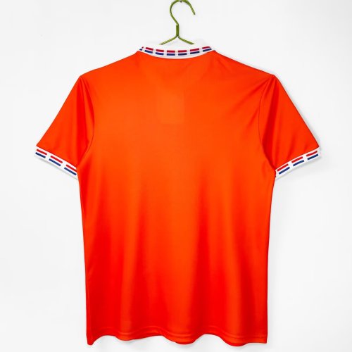 1996 Netherlands Home Retro Soccer Jersey
