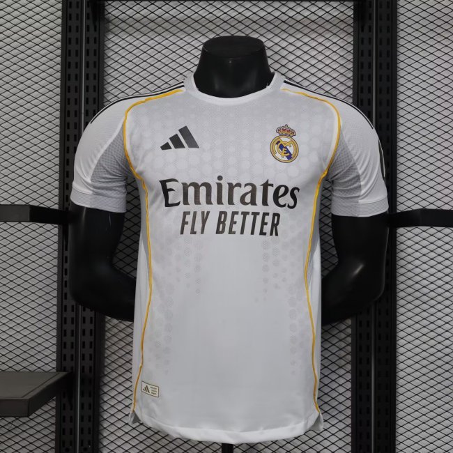 25-26 RMA Home Player Version Soccer Jersey