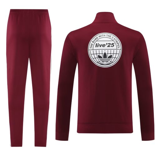 2025 AD Red Jacket Tracksuit