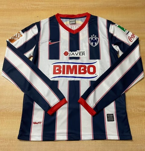 2009-2010 Monterrey Home Long Retro Soccer Jersey*三星