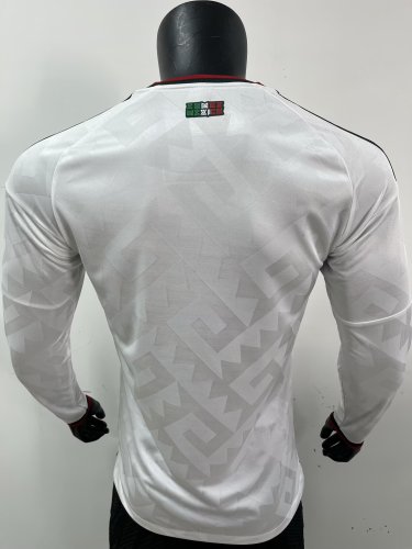 2026 World Cup Mexico Away Long Sleeve Player Version Soccer Jersey (长袖球员)