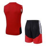 2026 Germany Red High Quality Player Version Tank Top And Shorts Suit (球员套装)