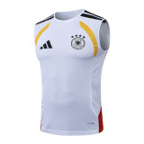 2026 Germany White High Quality Player Version Tank Top And Shorts Suit (球员套装)
