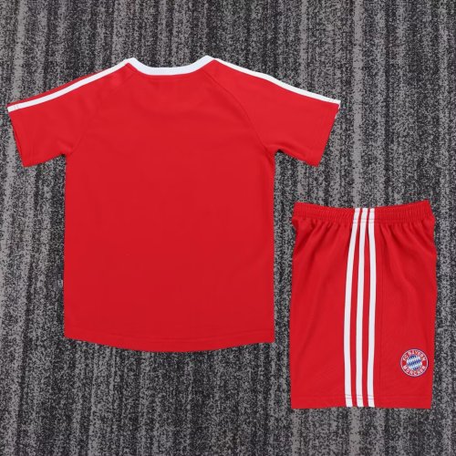 2001-2002 Bayern Home Retro Kids Soccer Jersey