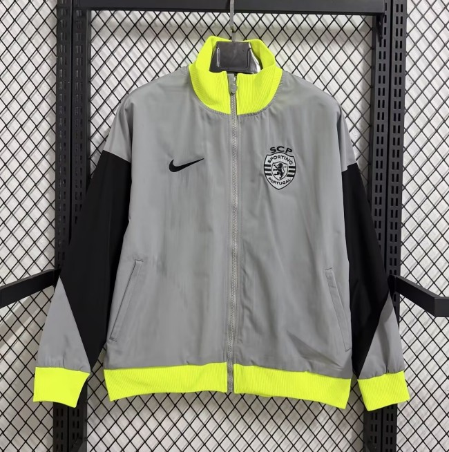 2025 Sporting Lisbon New Pattern Windbreaker
