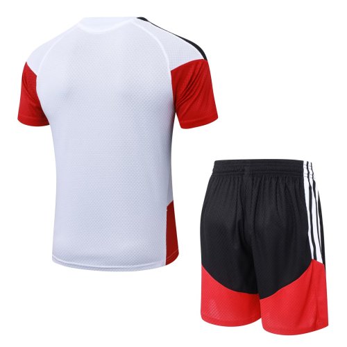 2026 AD White High Quality Player Version Training Short Suit (球员套装)