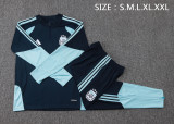 26-27 Argentina High Quality Half Pull Tracksuit
