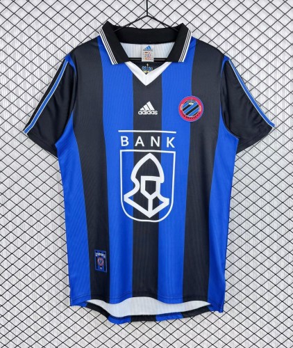 1998-1999 Club Brugge Home Retro Soccer Jersey