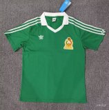 1986 Mexico Home Retro Soccer Jersey