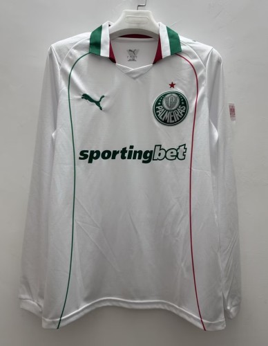 2026 Palmeiras Away Long Sleeve Fans Soccer Jersey (长袖)