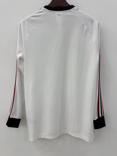26-27 Man Utd White Long Sleeve Training shirts